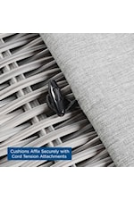 Modway Conway Sunbrella® Outdoor Patio Wicker Rattan 6-Piece Furniture Set
