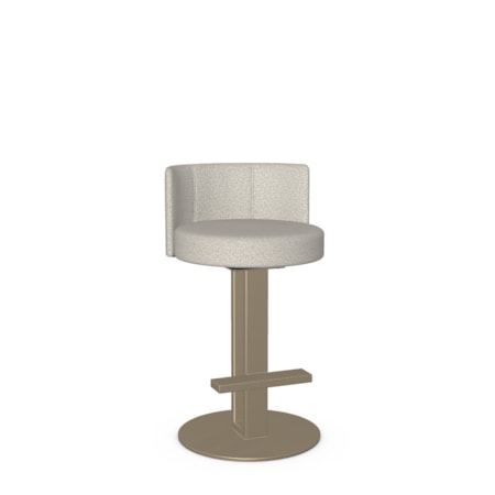 Upholstered Counter Height Swivel Stool