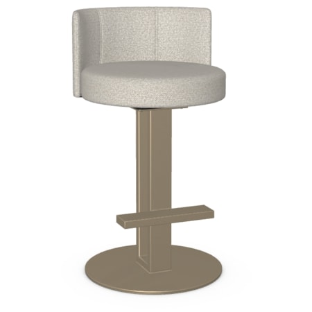 Upholstered Counter Height Swivel Stool