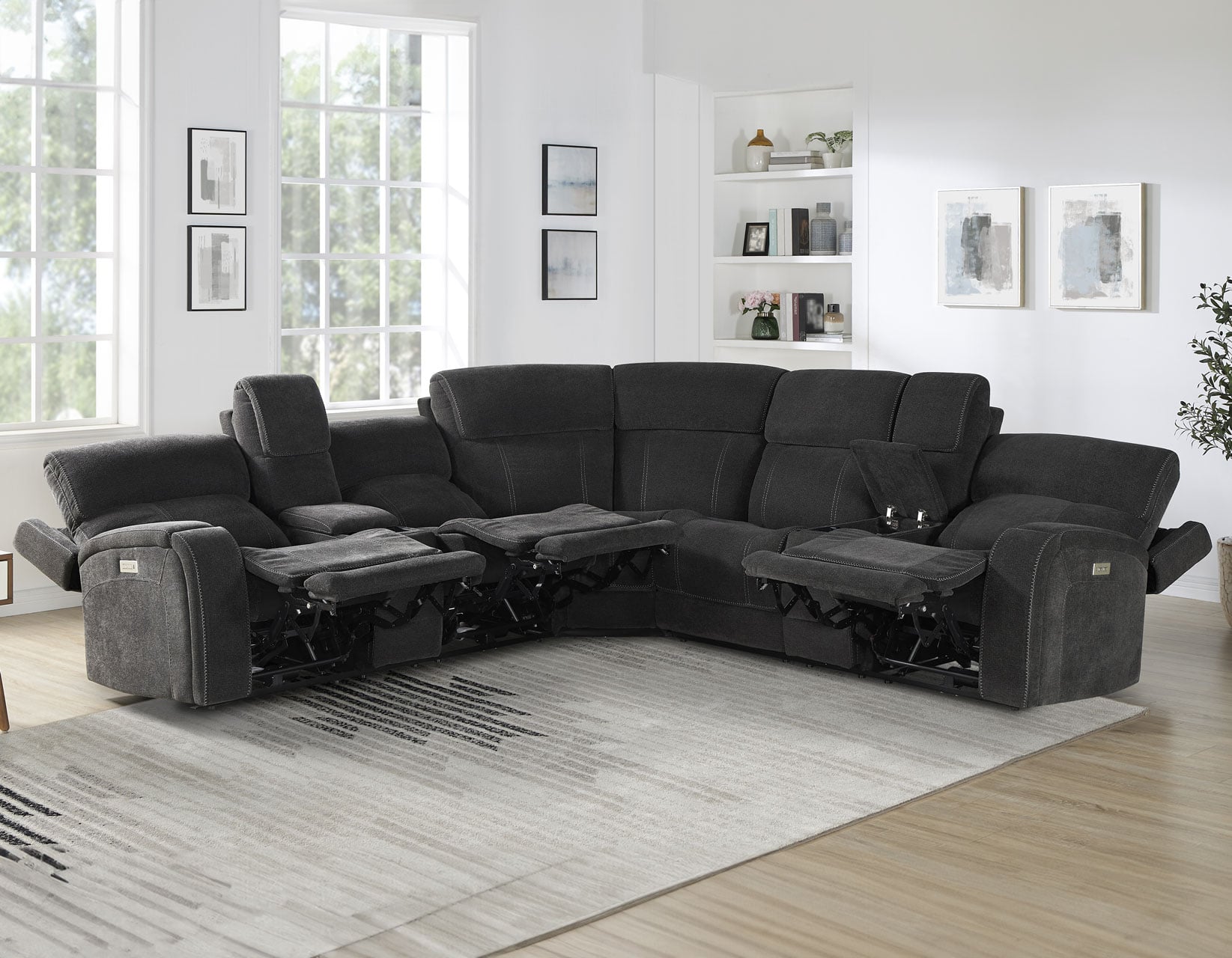 Steve Silver Seattle Sectional Sofa