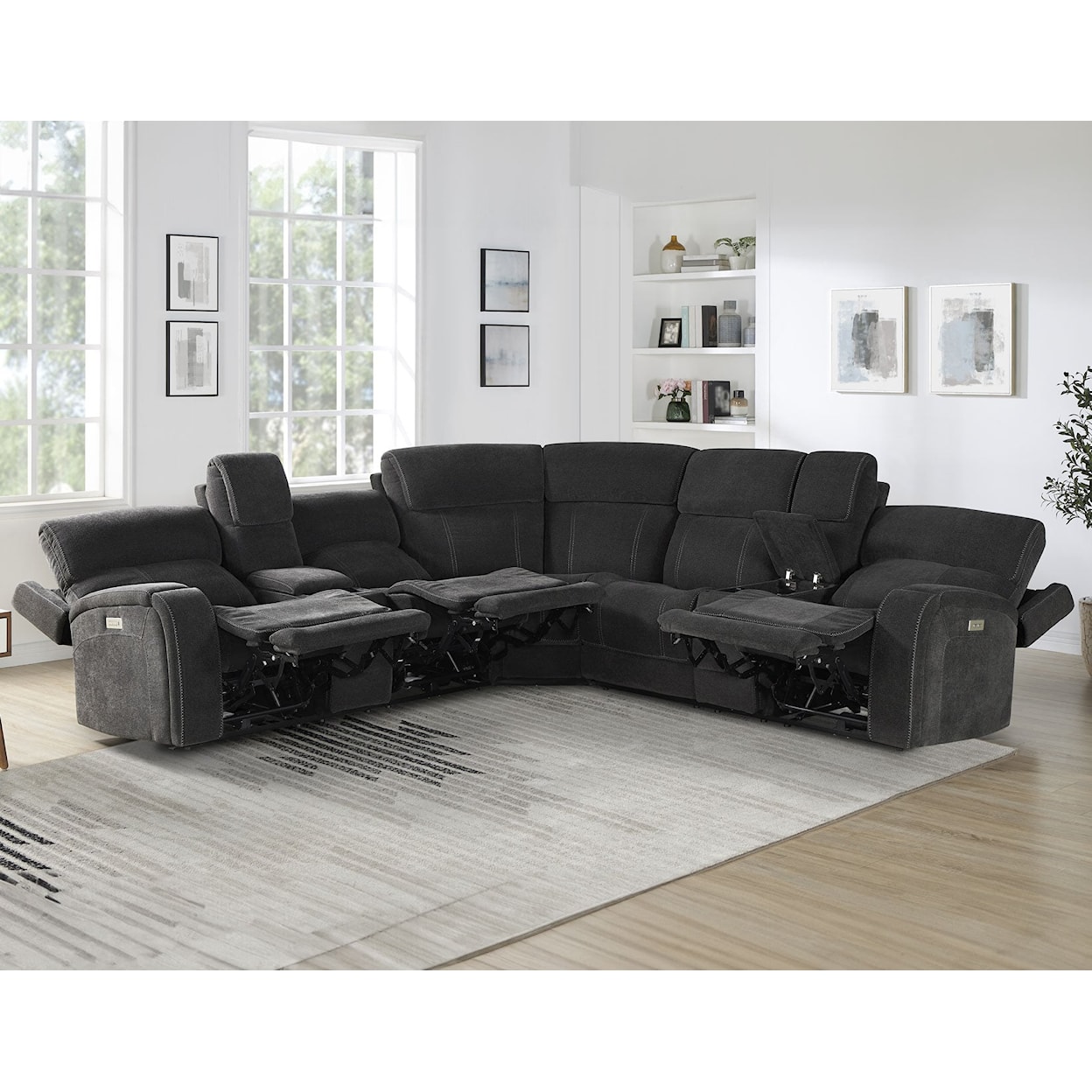 Steve Silver Seattle Sectional Sofa