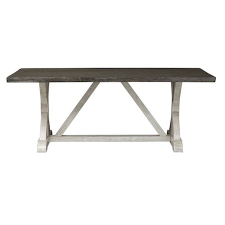 5-Piece Trestle Table Set