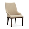 Magnussen Home Meredith Dining Upholstered Host Arm Chair