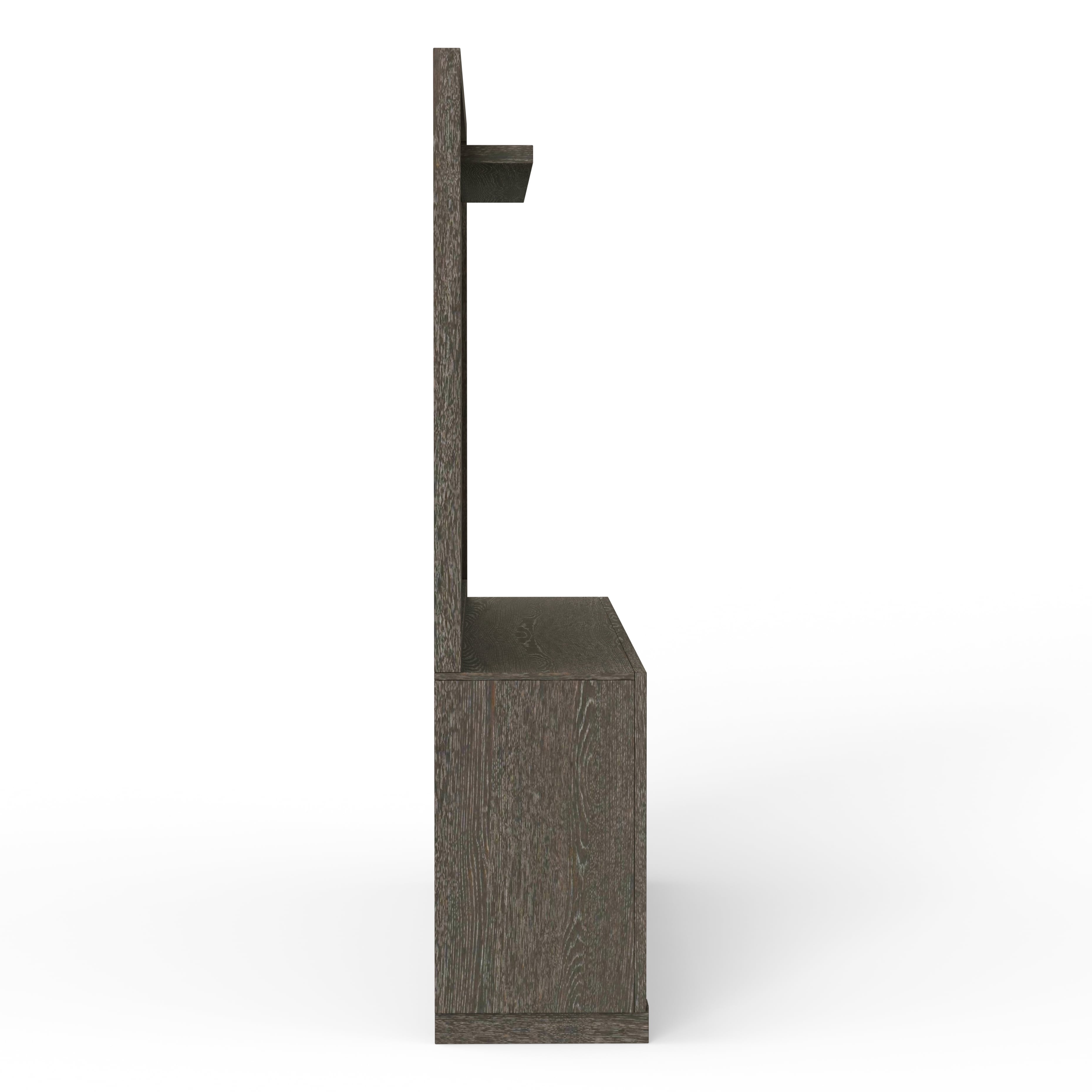 TV Console with Hutch