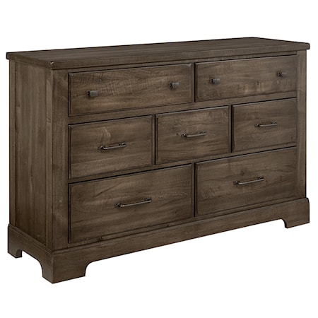 7-Drawer Dresser &amp; Mirror Set