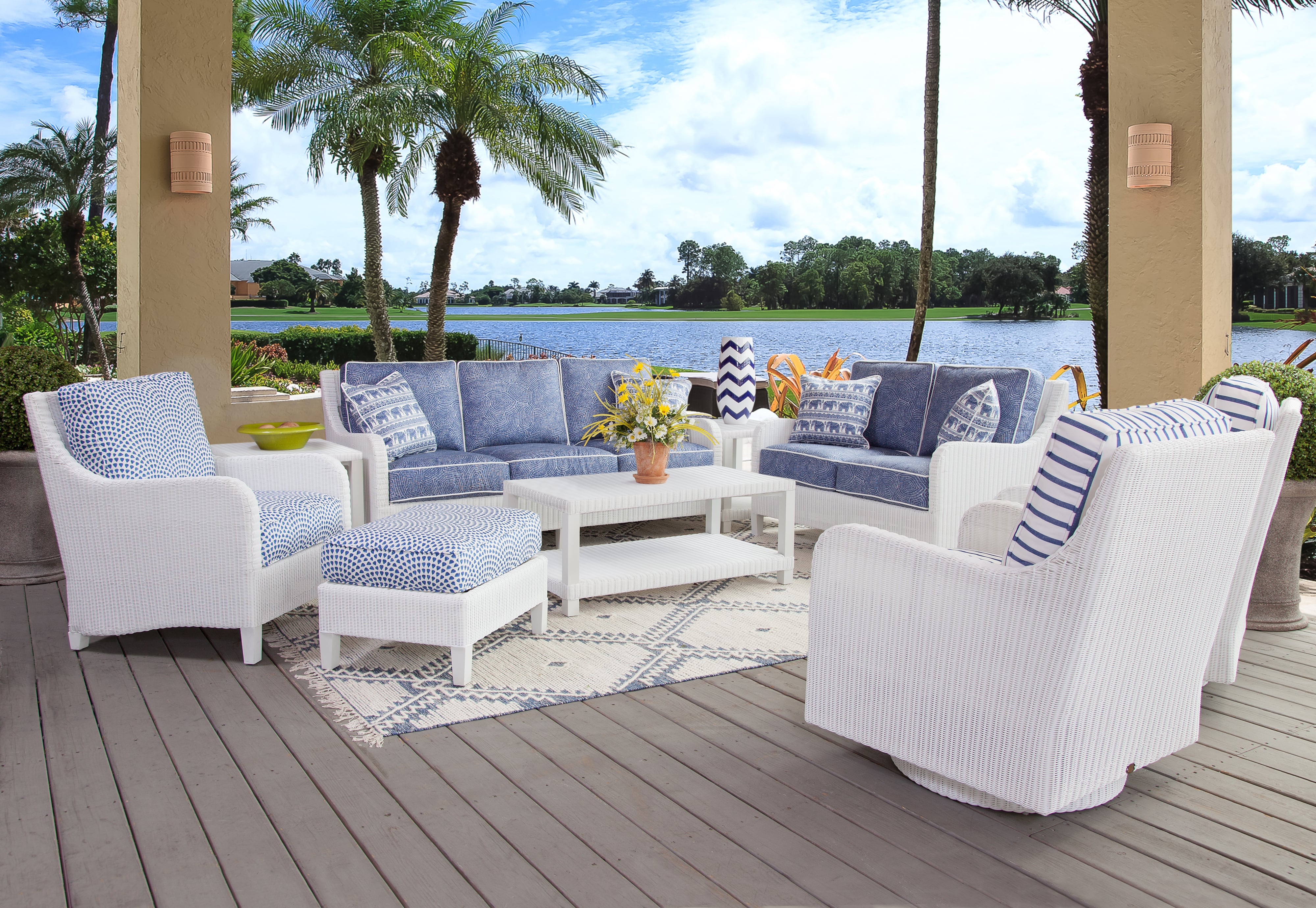 Braxton Culler Tangier Outdoor Ottoman