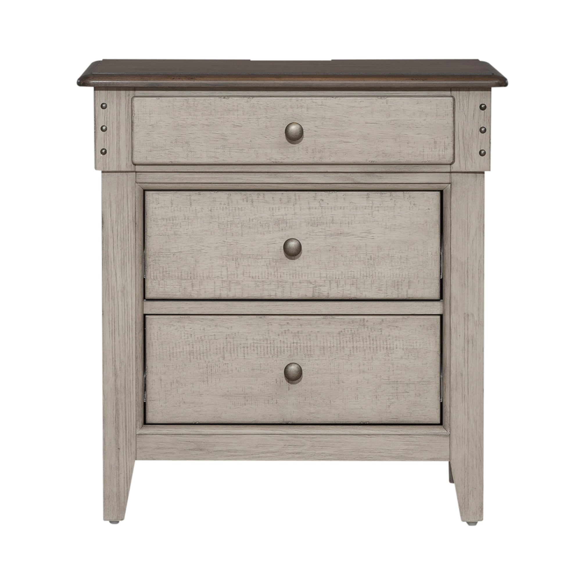3-Drawer Nightstand