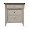 Libby Ivy Hollow 3-Drawer Nightstand