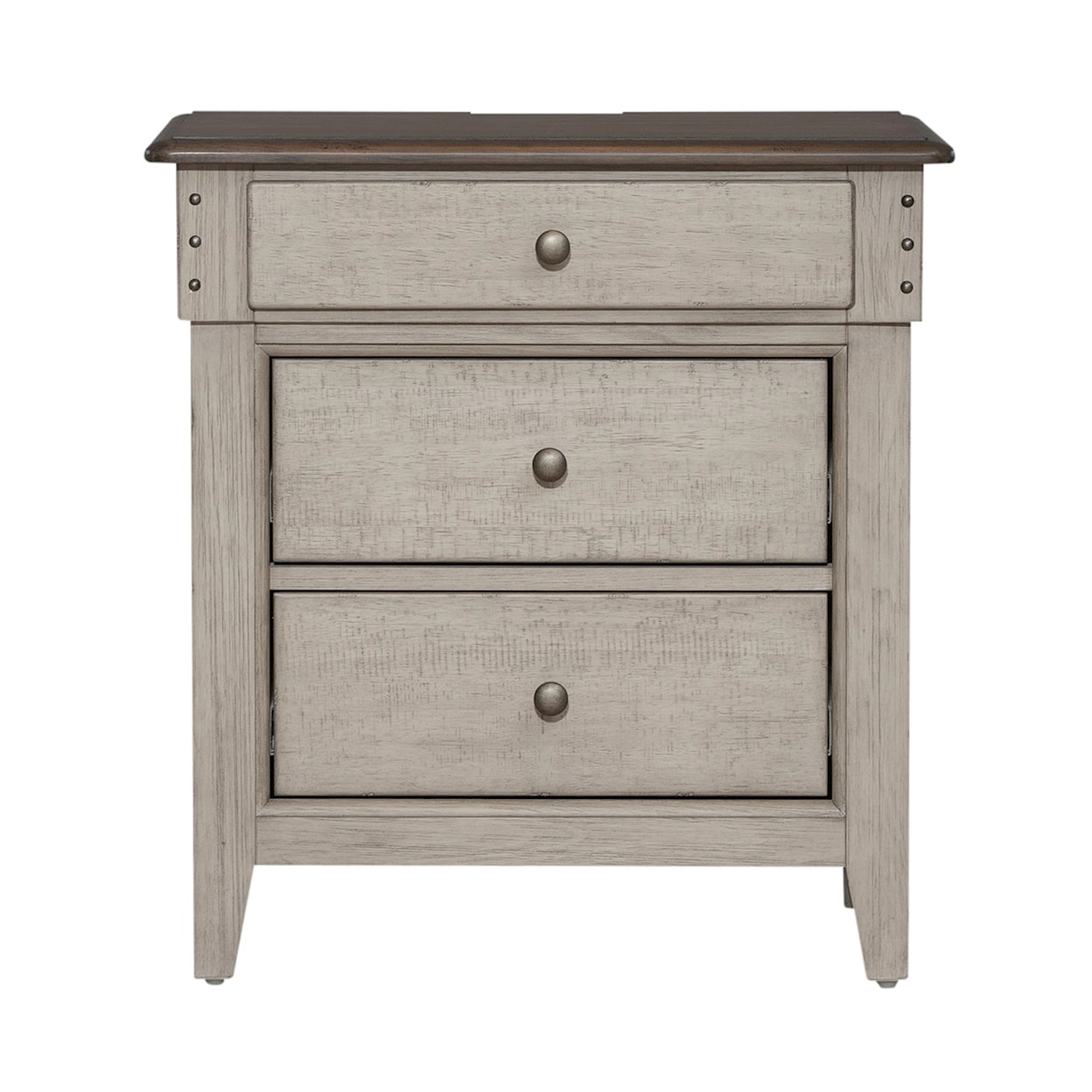 Libby Ivy Hollow 3-Drawer Nightstand