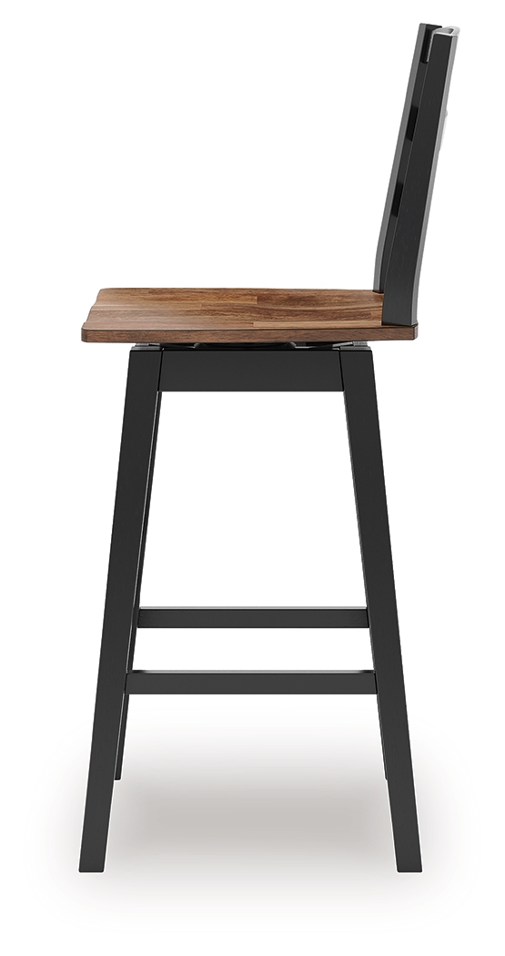 Signature Design by Ashley Wildenauer Tall Swivel Barstool