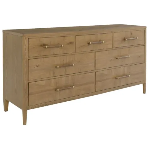 Mid-Century Modern 7-Drawer Dresser