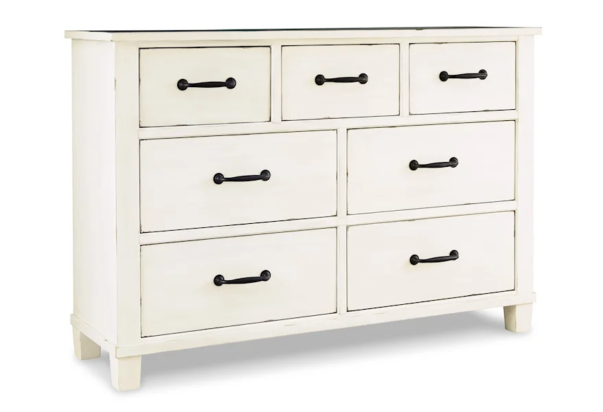 Braunter Dresser by Signature Design by Ashley at VanDrie Home Furnishings
