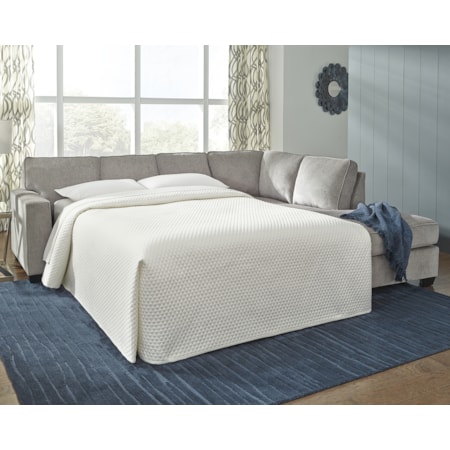 2-piece Sleeper Sectional With Chaise