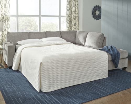 2-piece Sleeper Sectional With Chaise