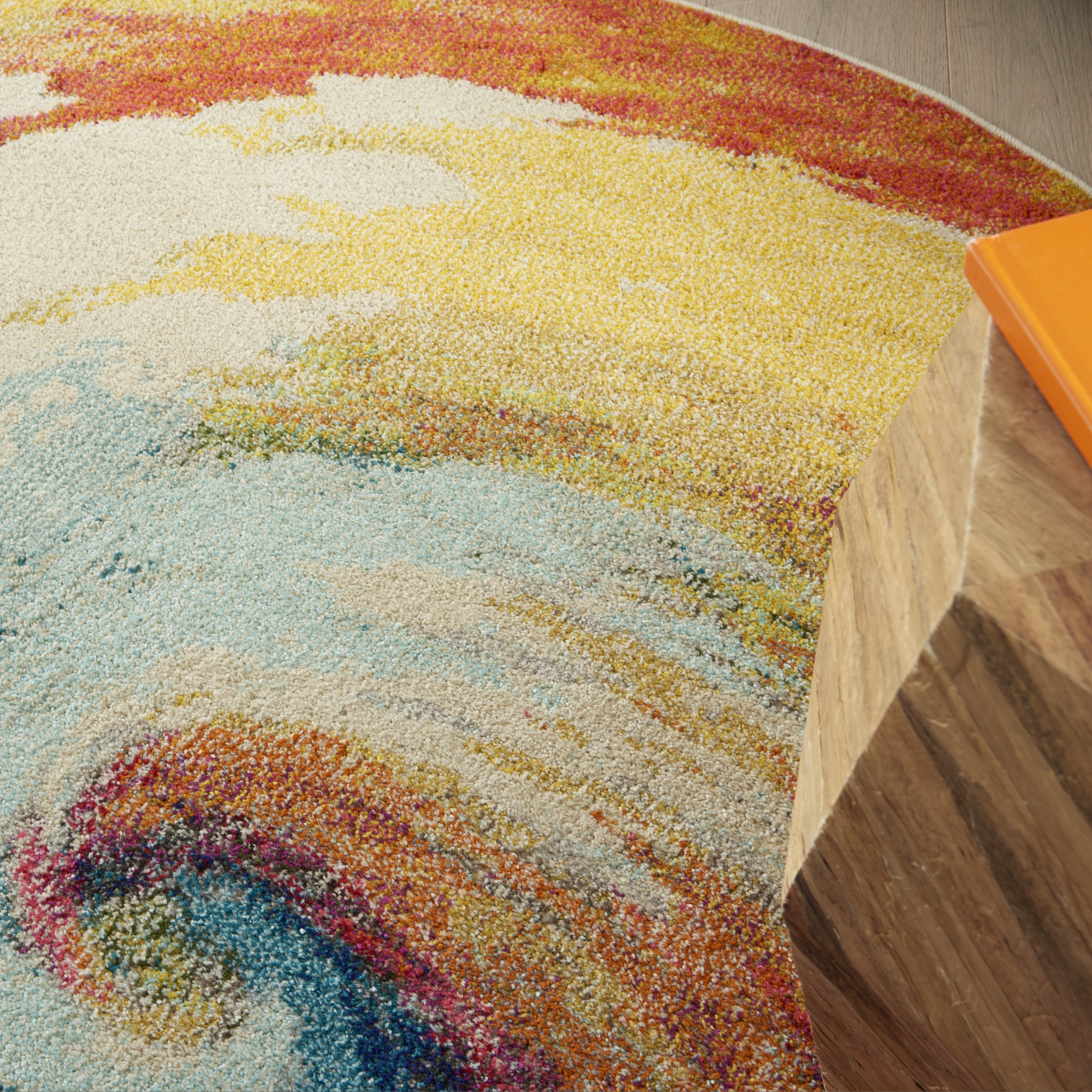 Nourison Celestial 4' Round  Rug