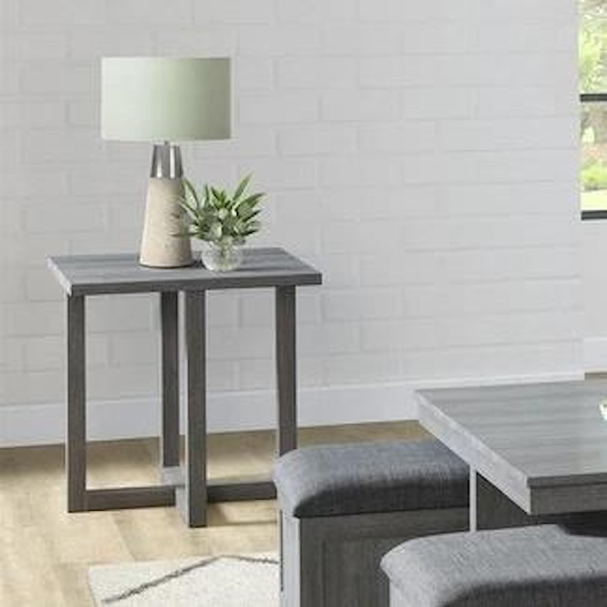 Elements International Uster End Table