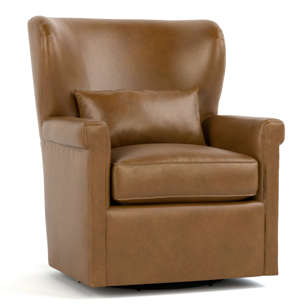 Swivel Wing Chair