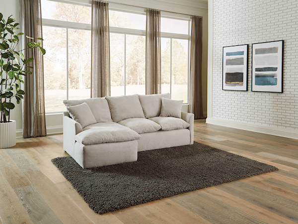 2-Piece Chaise Sectional Sofa