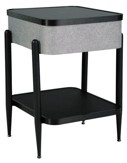 Accent Table with Built-in Speaker and Wireless Charging
