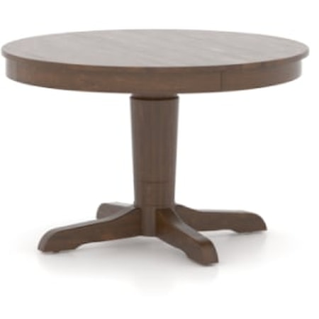 Customizable Round Wood Table