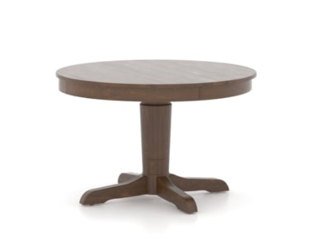 Customizable Round Wood Table