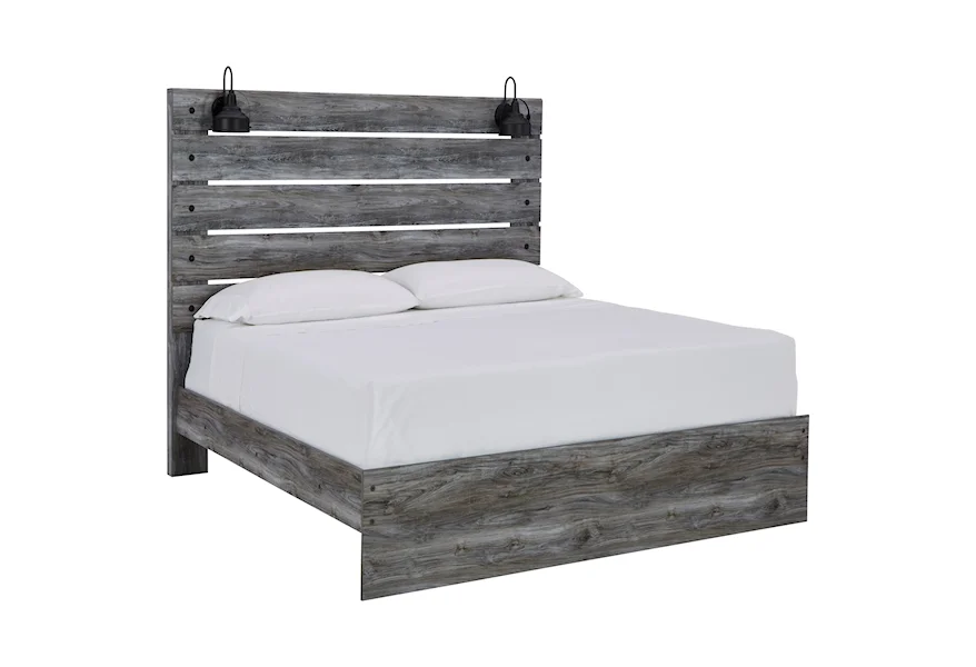 Baystorm Queen Panel Bed by Ashley Signature Design at Rooms and Rest