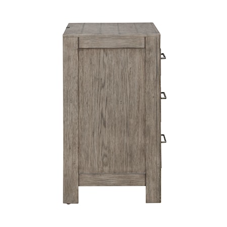 3-Drawer Nightstand