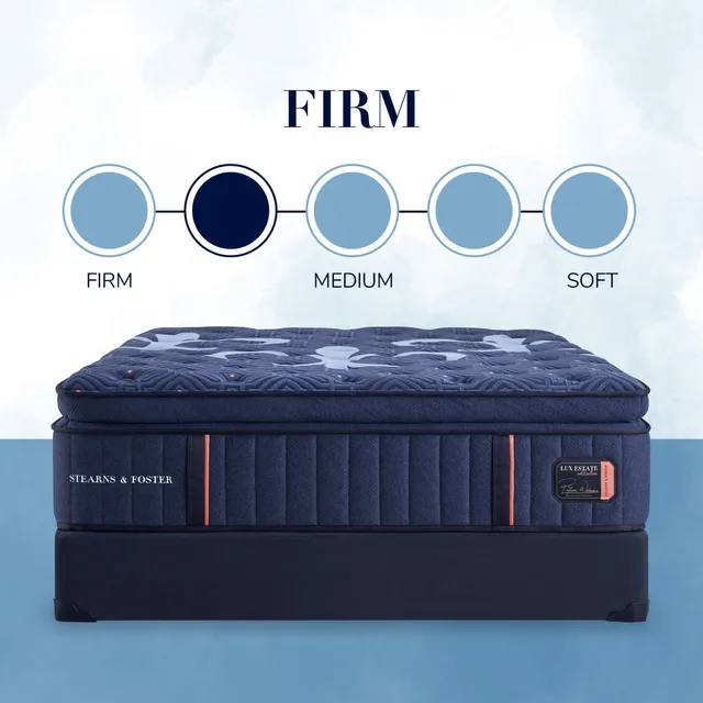 Stearns & Foster Lux Estate Firm Euro Pillowtop Lux Estate Firm Euro Pillowtop King