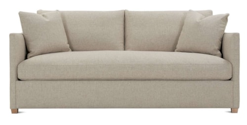 Contemporary 92" Sofa with Bench Seat