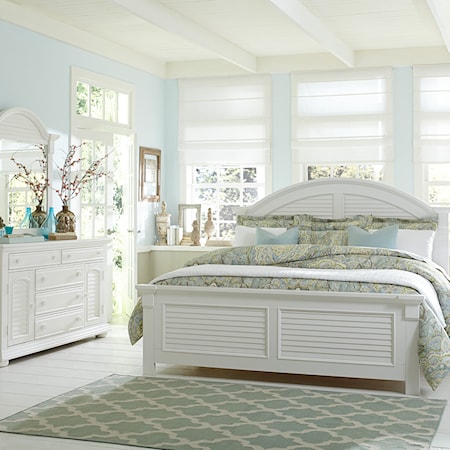 4-Piece Queen Panel Bedroom Set