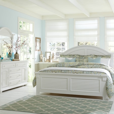 3-Piece King Panel Bedroom Set