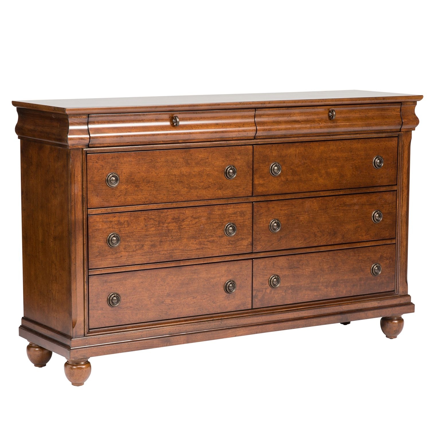 Liberty Furniture Rustic Traditions Queen Panel Bed Set