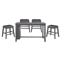 5-Piece Counter Height Table Set