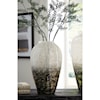 Ashley Furniture Signature Design Accents Mirielle White/Gray Vase