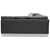 Hickory Craft M9 Custom - Design Options 5-Seat Sectional Sofa w/ LAF Cuddler