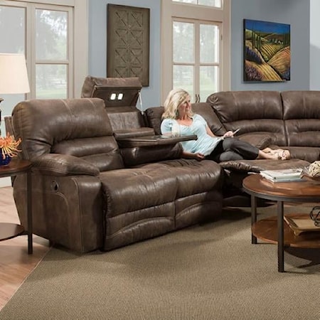 Manual Reclining Sofa