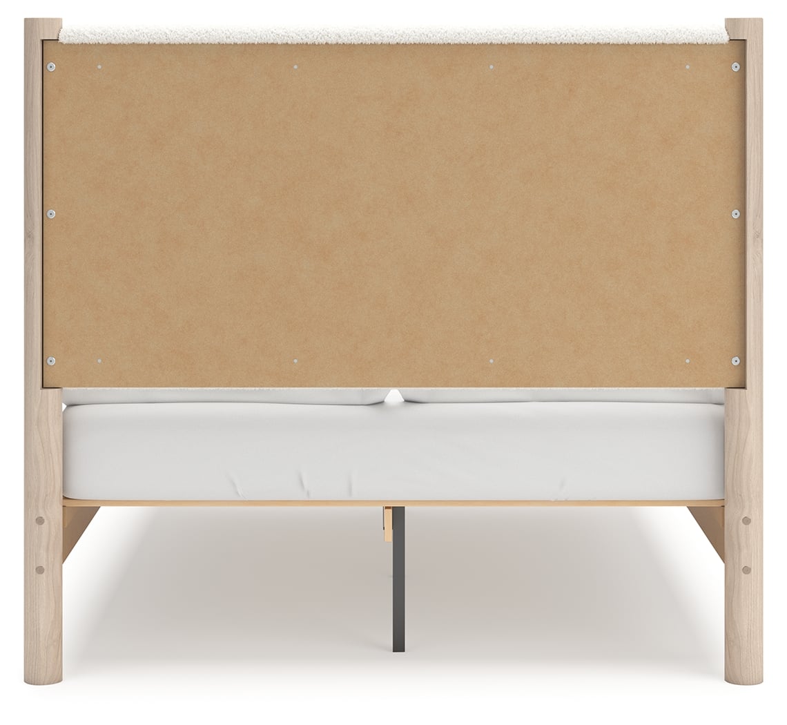 Signature Design by Ashley Cadmori Full Upholstered Panel Bed