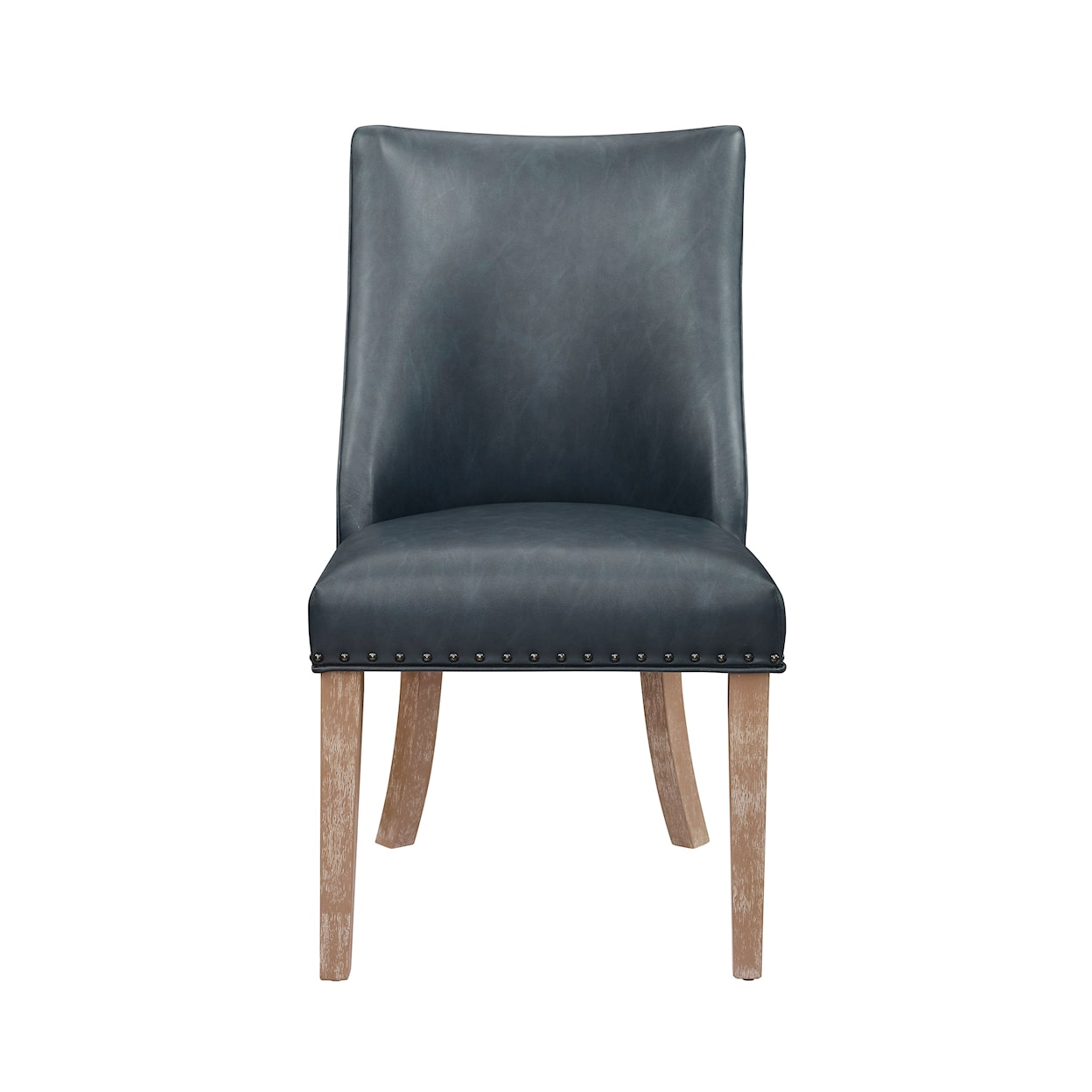 Powell Adler Dining Chair with Faux Leather Upholstery