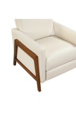 Homelegance Verve Mid-Century Modern Faux-Leather Push-Back Recliner