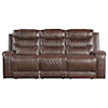 Homelegance Putnam Power Double Reclining Sofa