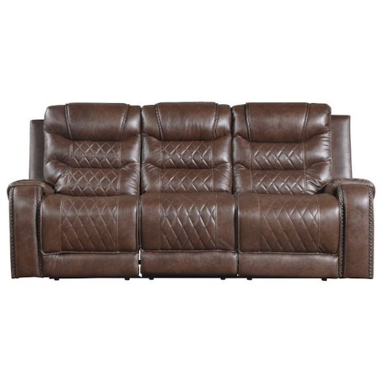 Homelegance Putnam Power Double Reclining Sofa