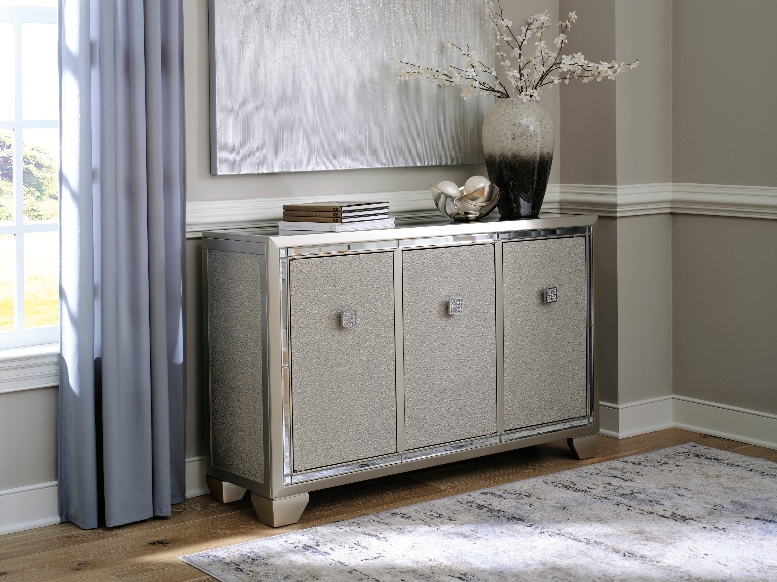 Signature Design by Ashley Chaseton Accent Cabinet