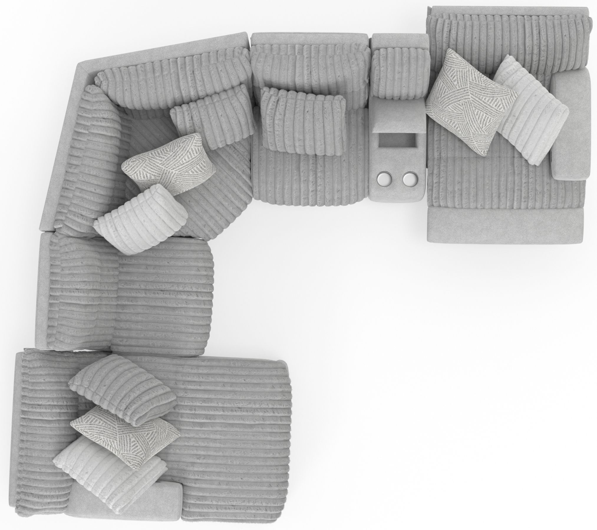 Catnapper Abraxas 6-Piece Power Reclining Sectional Sofa