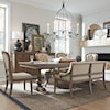 Liberty Furniture Americana Farmhouse 6Piece Trestle Dining Set