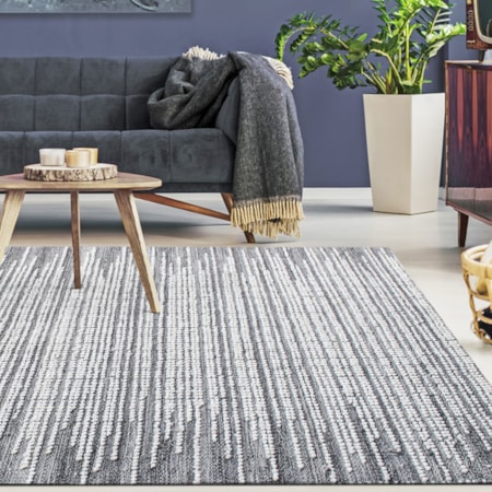 Salida Gray Wool 6 X 9 Rug