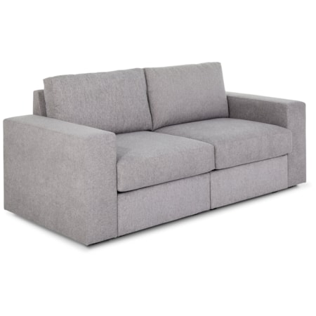 Wide-Arm Loveseat
