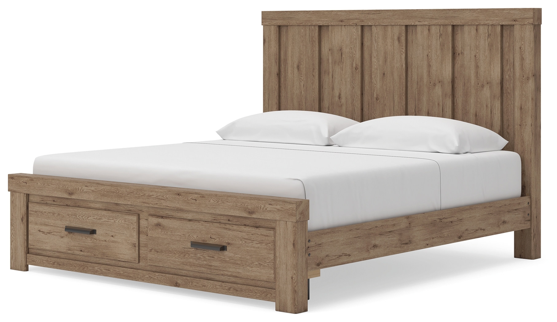 Signature Design by Ashley Oliandon King Panel Storage Bed