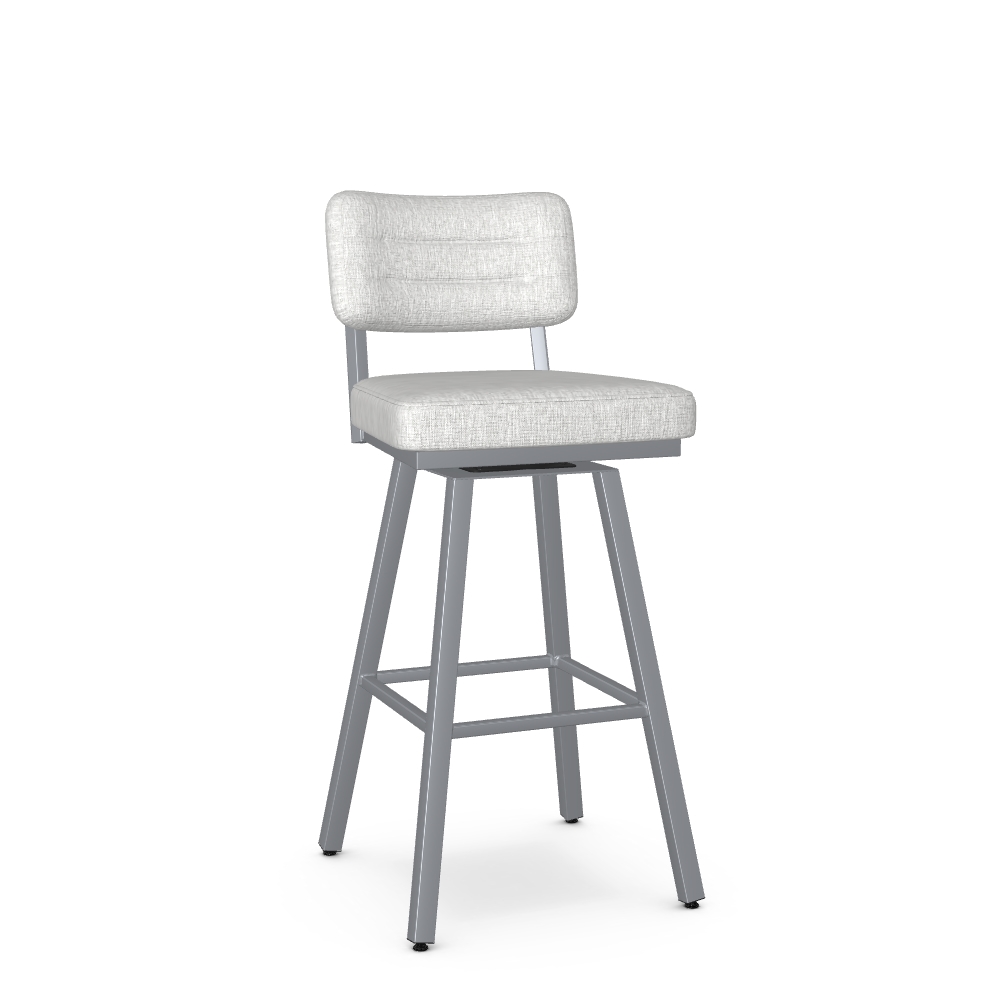 Upholstered Swivel Bar Stool
