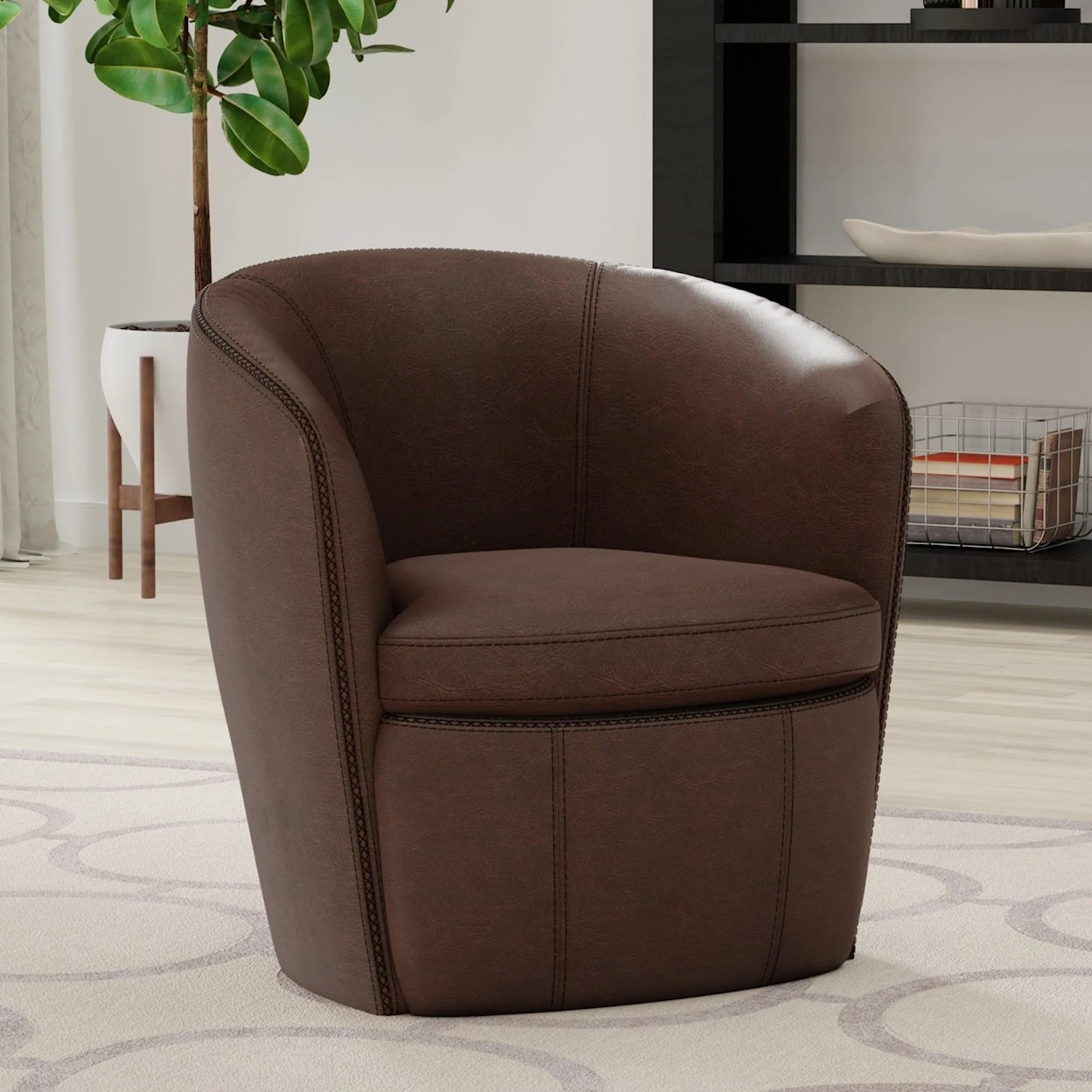 Paramount Living Barolo Swivel Club Chair