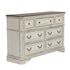 Liberty Furniture Magnolia Manor 7-Drawer Dresser
